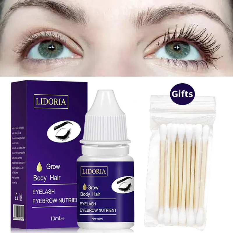 

10ml Eyelash Growth Serum Natural Medicine Treatments Eyelashes Enhancer Eyebrows Lift Lengthening Thicker Mascara Care Product