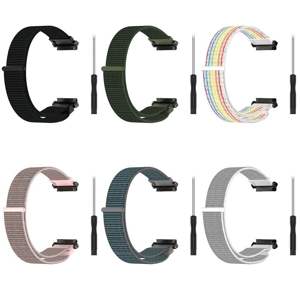 New Nylon Loop Strap For Huami Amazfit T-REX Smart Watch Band Women Men Bracelet For Amazfit T-Rex Pro T-Rex 2 Wristband Correa