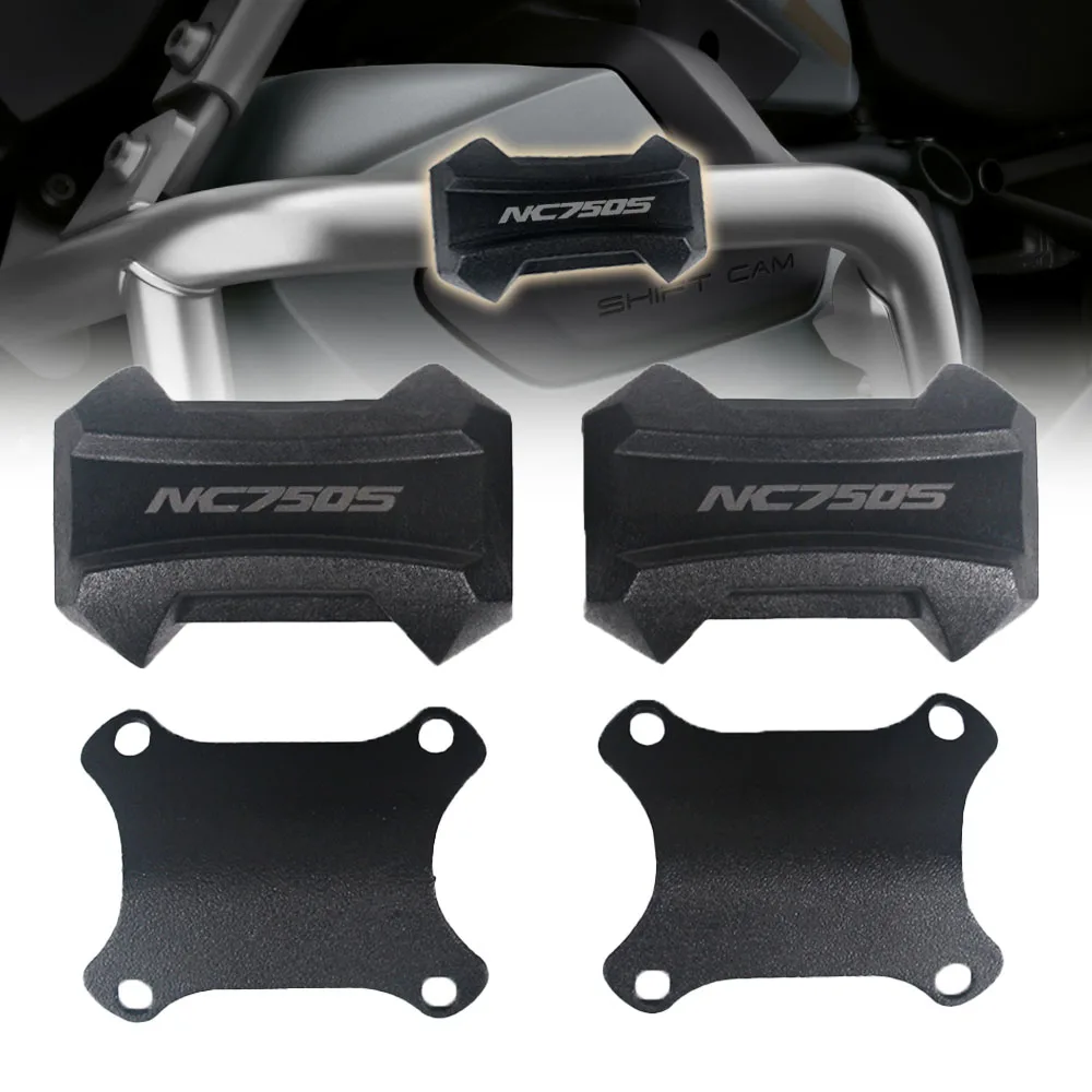 

Motorcycle Engine Guard Decorative Block For Honda NC750S NC 750S NC750 S Crash Bar Bumper Protector