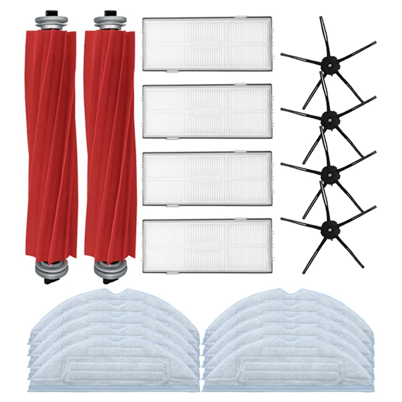 

Main Brush Hepa Filter Mopping Cloth Side Brush For Xiaomi Roborock T7S T7plus T7splus S7 Spare Parts