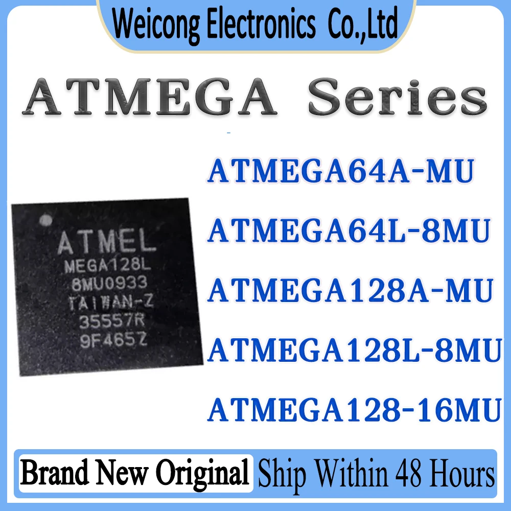 

ATMEGA64A-MU ATMEGA64L-8MU ATMEGA128A-MU ATMEGA128L-8MU ATMEGA128-16MU ATMEGA64A ATMEGA64 ATMEGA ATMEG ATME IC MCU Chip QFN-64