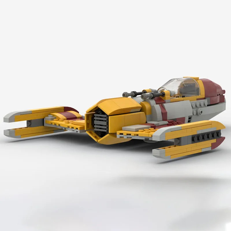 Фото 391 деталь MOC Shin Hati S Starfighter MOD: Звездная модель для сборки, конструктор, развивающая игрушка, подарок на день рождения, праздничный набор №3