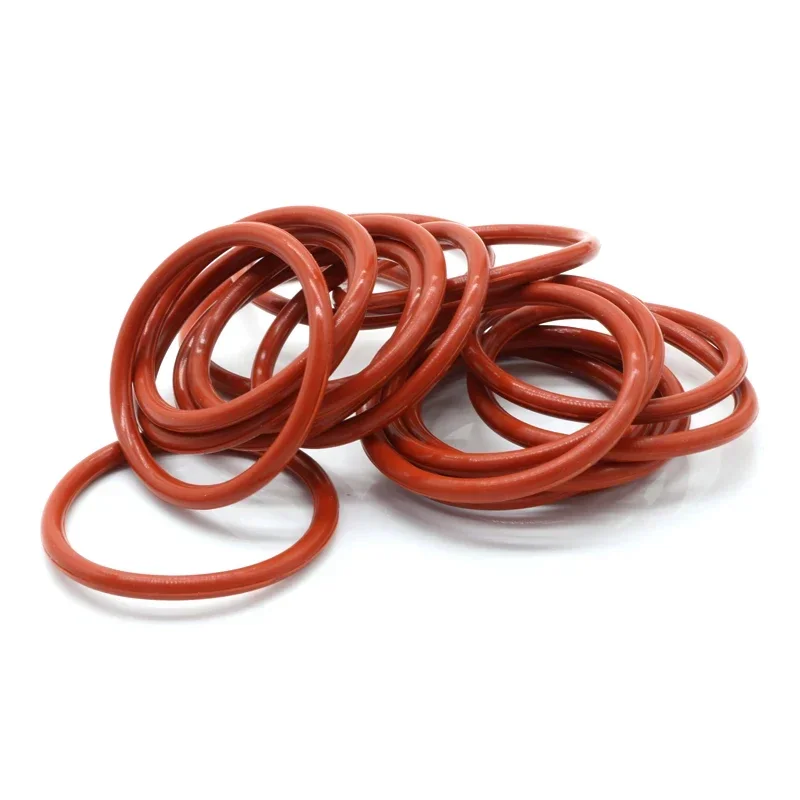 10 шт. VMQ уплотнительное кольцо толщина прокладки CS 4 мм наружный диаметр 15 ~ 150