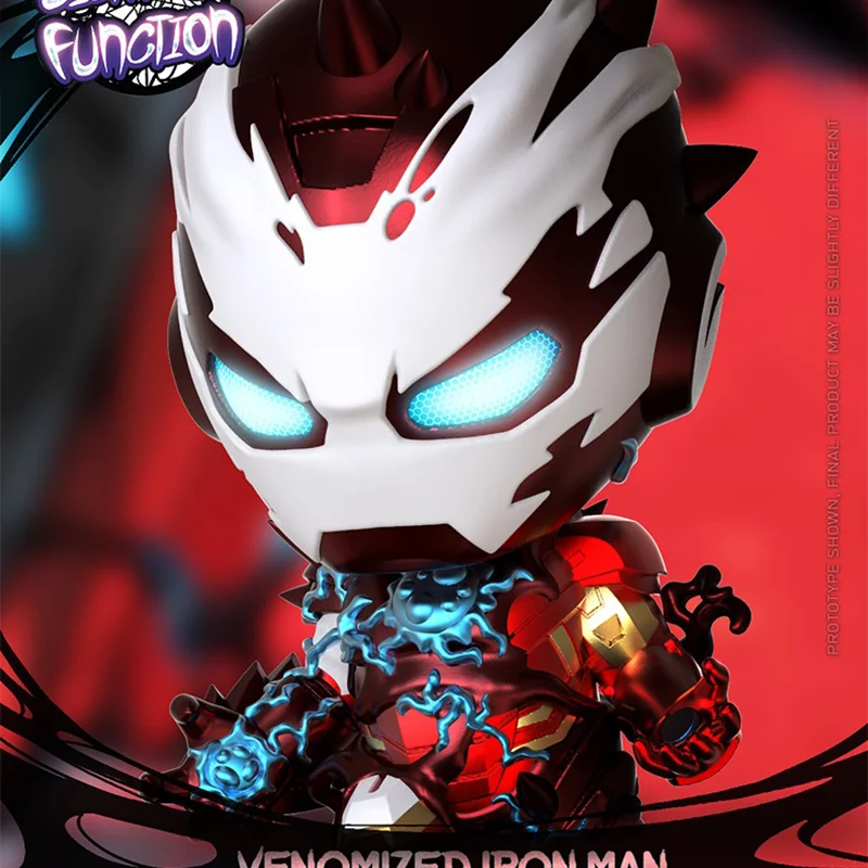 Оригинальные игрушки Hottoys Cosbaby Q Edition Человек-паук Веном доктор необычная модель