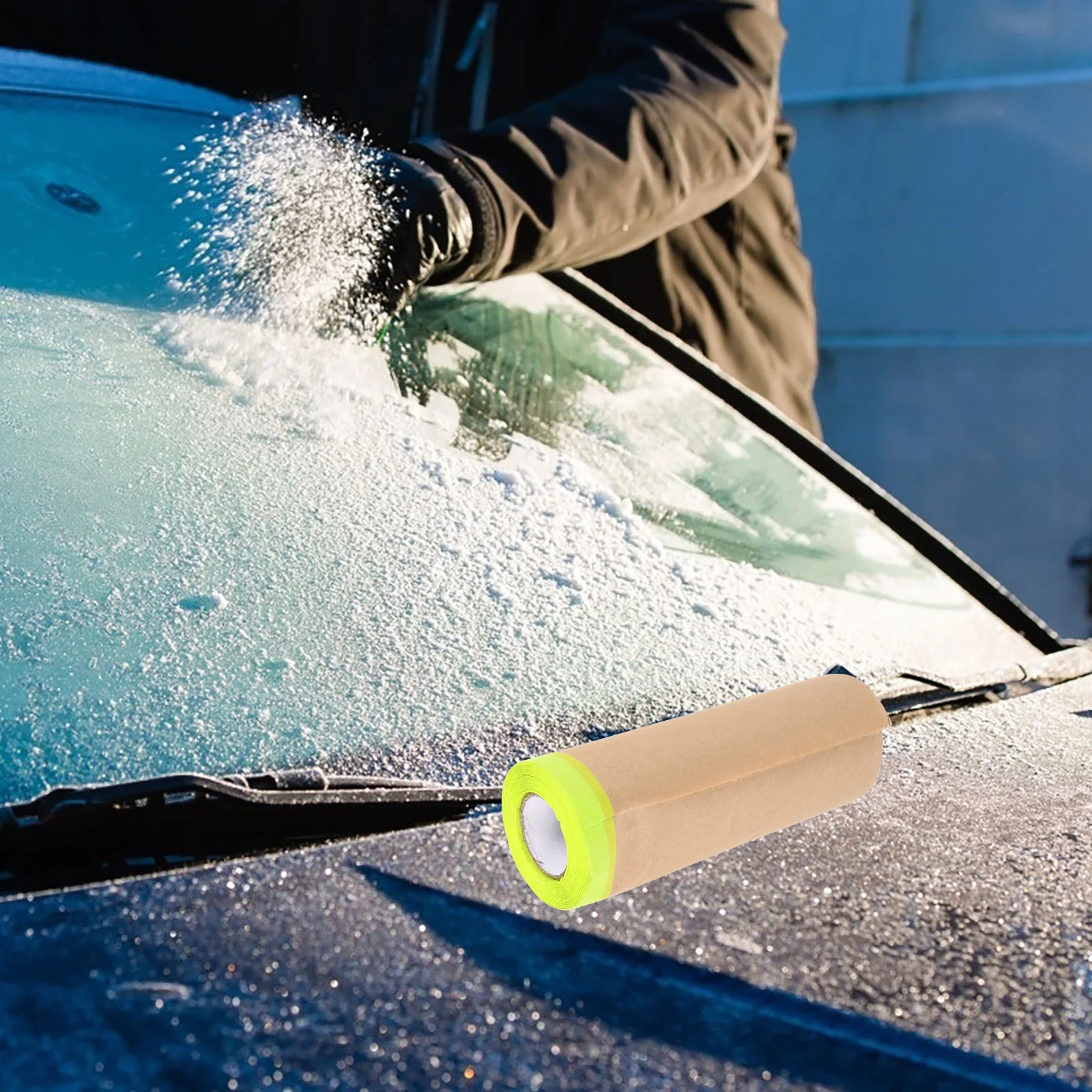 Защитная пленка из крафт-бумаги принадлежности для автомобильной краски