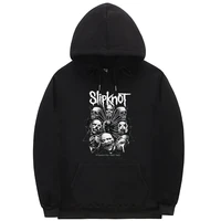 slipknots prepare for hell tour graphic print hoodie heavy metal hooded sweatshirt men women black rock band streetwear pullover