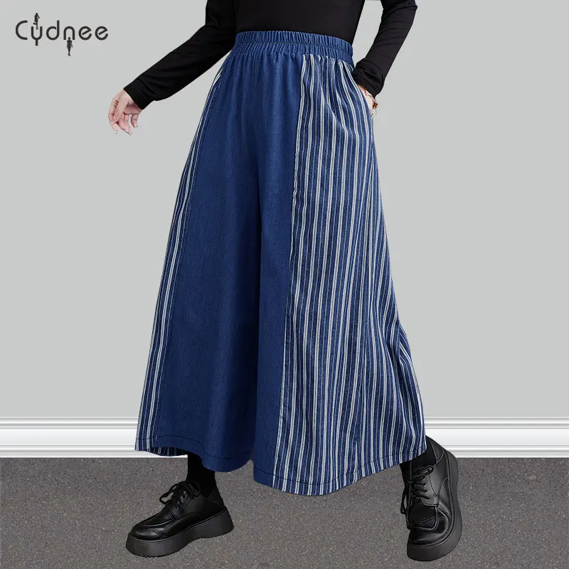 Женские брюки с широкими штанинами деловое женское платье бриджи палаццо