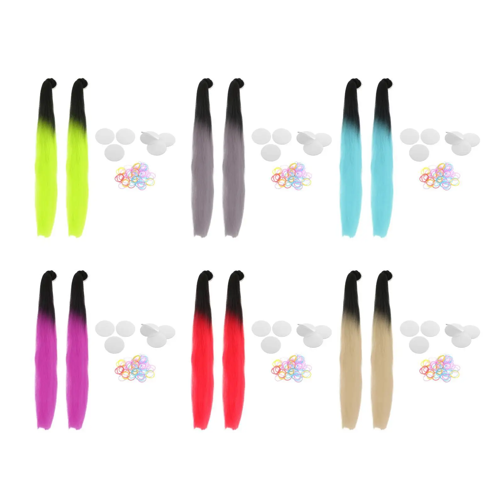 

Bikes Reusable Gradient Color Hair for Motorcycle Bike