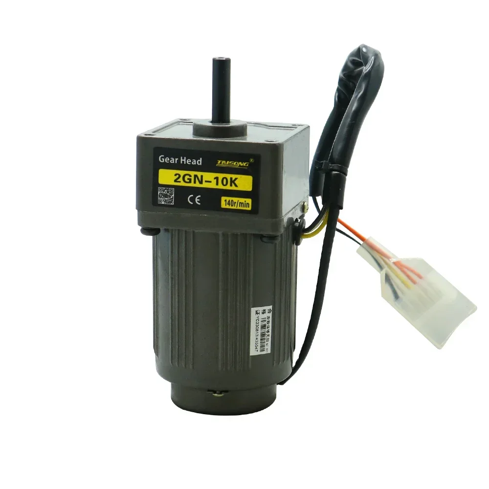 Низкая скорость длительный срок службы однофазный 220 В 6 Вт-400 Вт 1500 об/мин