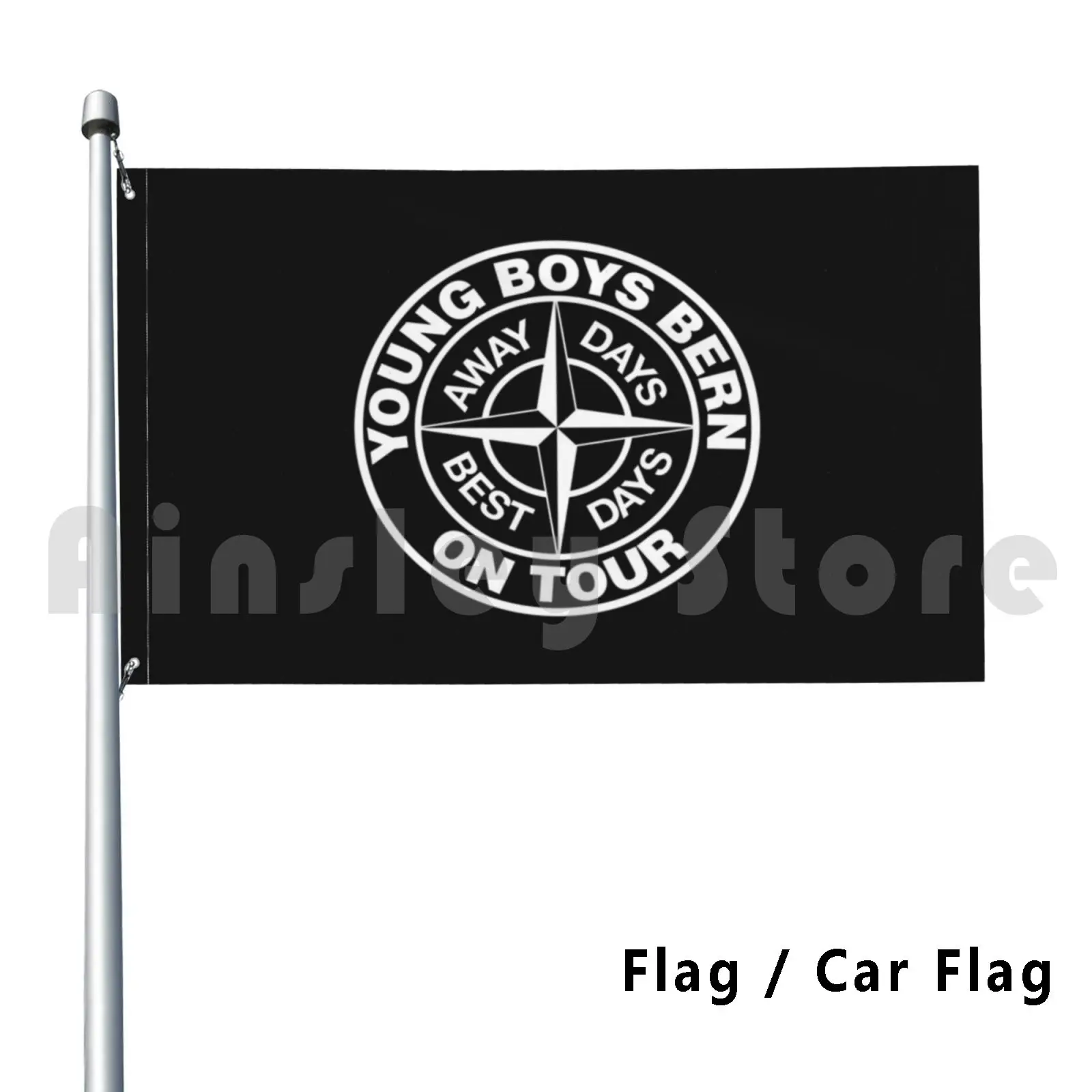 Флаг мальчиков Берн на турне, время отдыха-лучшие дни, флаг автомобиля, печать флага на заказ, для молодых мальчиков, ультра-жар