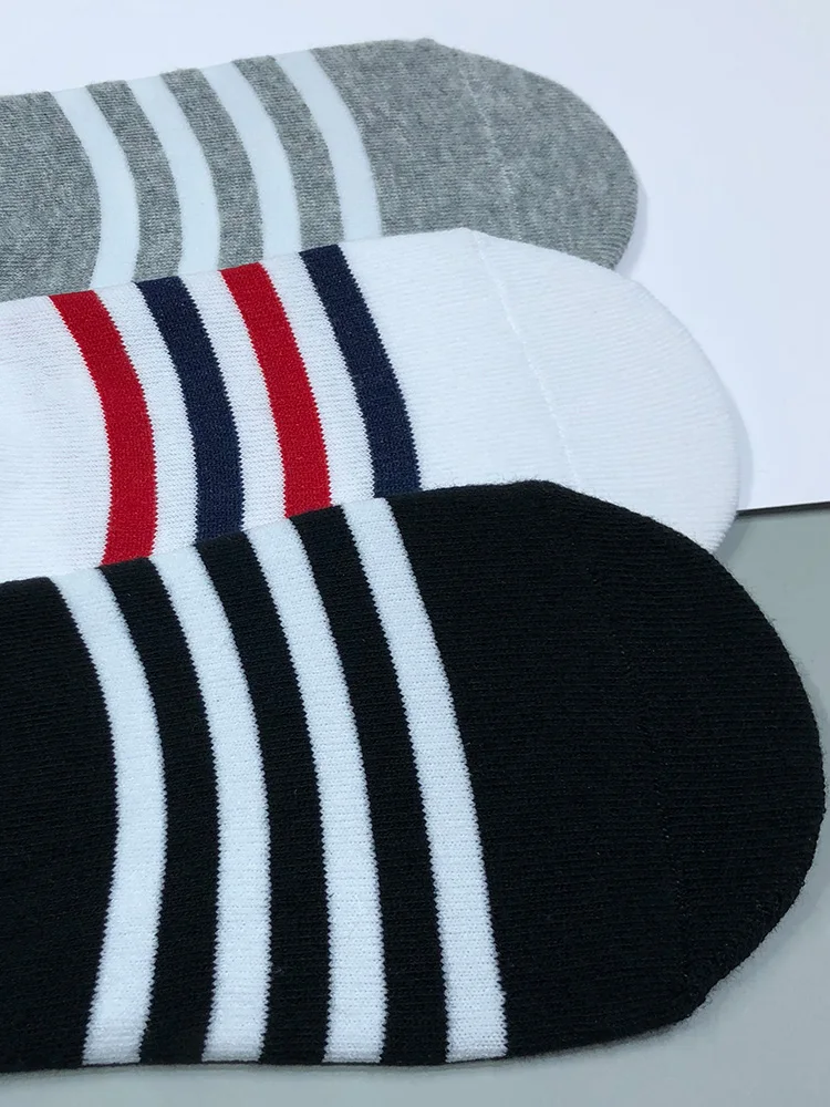 6 pairs of tb boat socks women's deodorant sweat-absorbing summer four-bar trend cotton socks for men and women