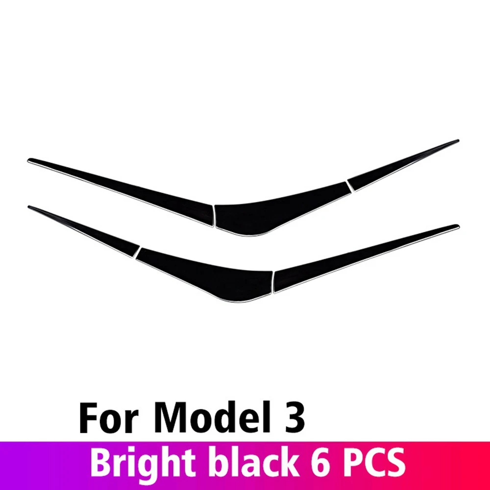 Задний задний фонарь автомобиля накладка на брови полоски заднего стоп-сигнала