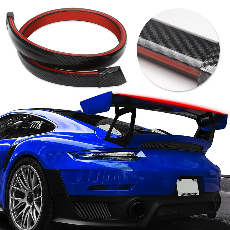 

Carbon Fiber Style LED Light 100cm 130cm Driving Brake Turn Signal Rear Tail Lights