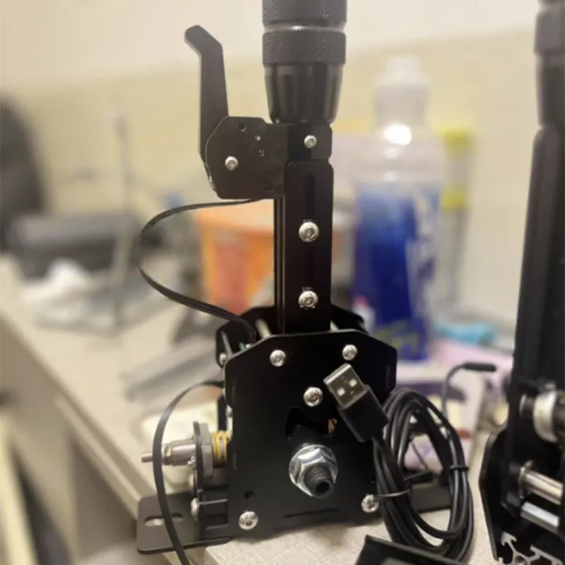 Фото Sim Racing Games PC USB Sequence Shifter Ручной тормоз для Logitech G29/G27/G25 Thrustmaster T300RS/GT База рулевого колеса №5
