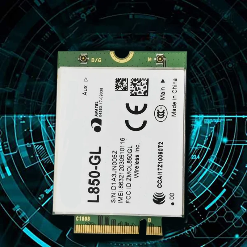 Модуль WWAN 4G LTE Cat9 M.2 & карта WCDMA для Keenetic Router 1 Pcs PCB