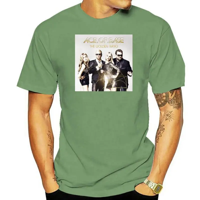 

Heeloo Men's Ace of Base The Golden Ratio Personalized Big T Shirt
