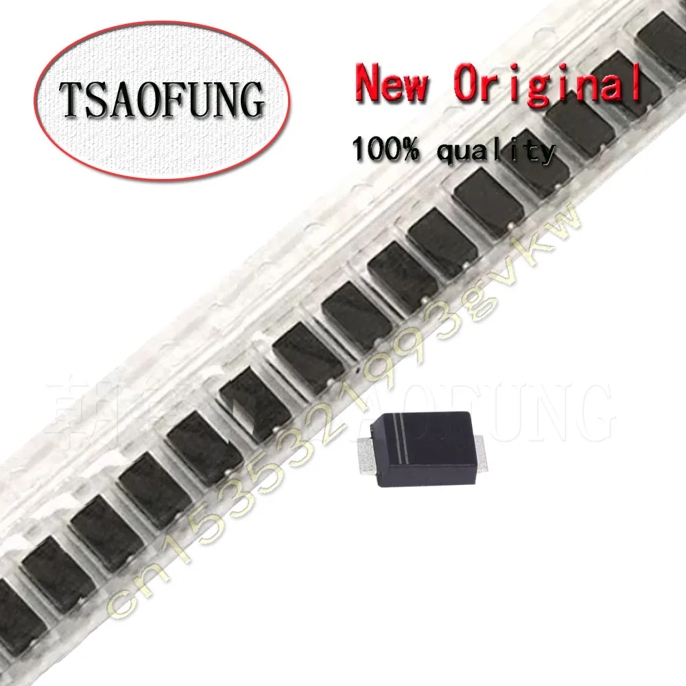 50 штук Φ B190 B190-13-F B190A B190A-13-F B230A B230A-13-F B240A SMA B240A-13-F Schottky Diode TVS