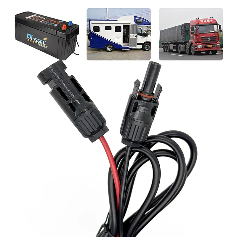 Адаптер MC4 к DC 5521 удлиненный выходной кабель длиной 1 5 м для разъема питания