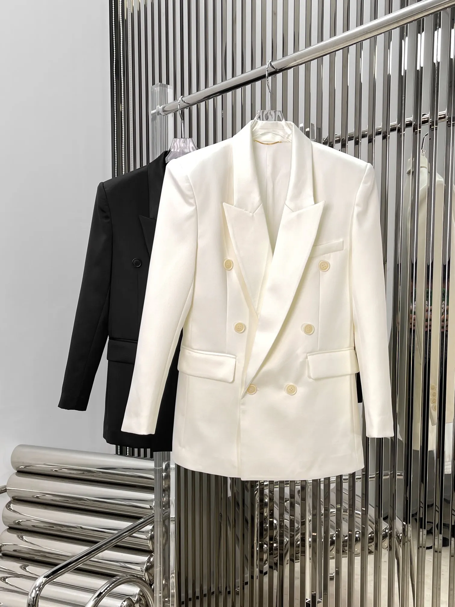 

2023 spring and summer women's clothing fashion new Solid Color Suit Coat 0526