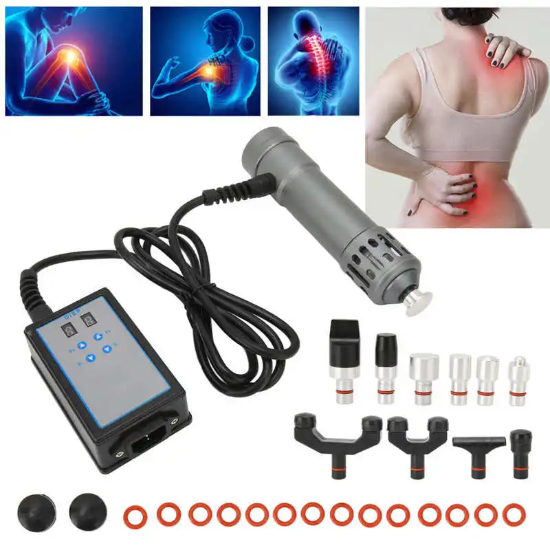 

Shockwave Therapy Machine Professional Pain Relief ED Extracorporeal Shockwave Treatment Machine 100-240V Body Relax Massager