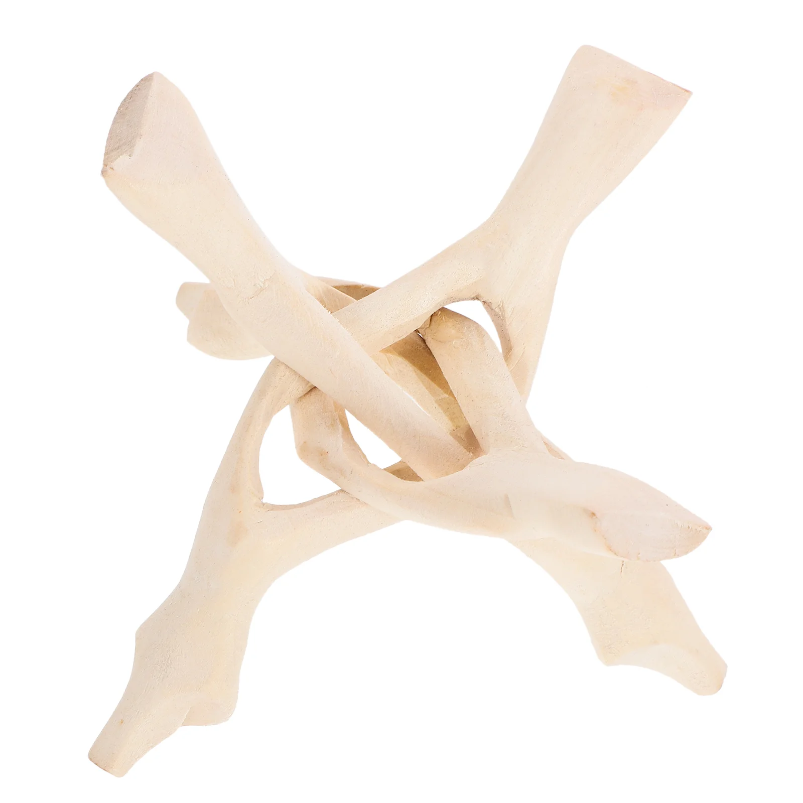 

Crystal Ball Holder Abalone Display Stand Shell Sphere Rack Wood Bowl Wooden Tripod