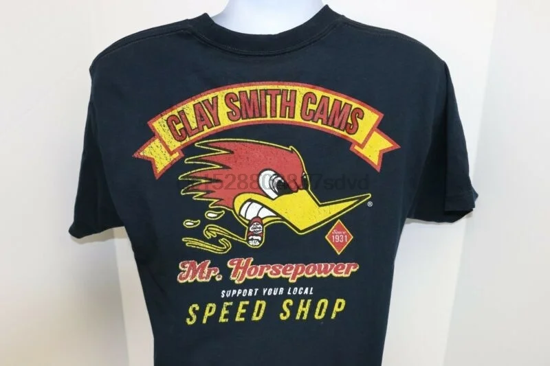 

Clay Smith Cams Support Your Local Navy Blue MenS T-Shirt Mr. Horsepower M65