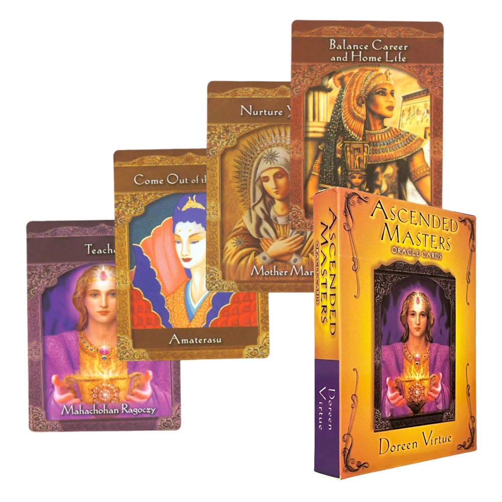 

Masters Oracle Tarot for Beginners Board Deck of Cards Divination Prophecy Taro