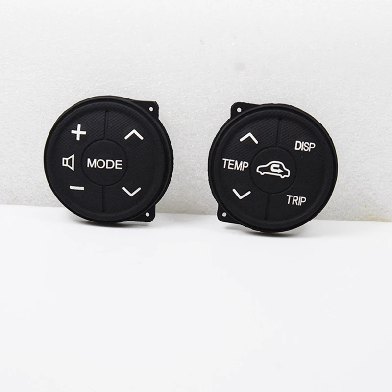 10X For Toyota Prius 30 XW30 09-15 C Aqua Button Multifunction Steering Wheel Switch Control Panel Rubber