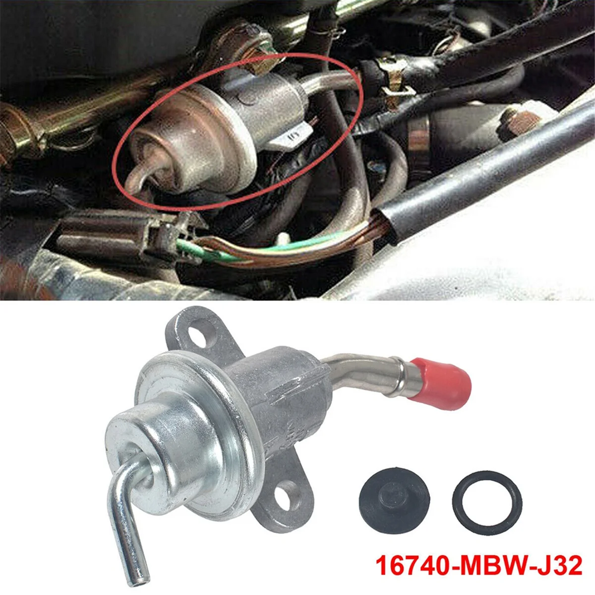 16740-MBW-J32 Новый регулятор давления топлива для Honda F4i CBR 600 2001-2006 гг.