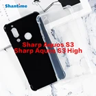 Для Sharp Aquos S3 гелевый силиконовый защитный чехол для телефона Sharp Aquos S3 мягкий чехол из ТПУ