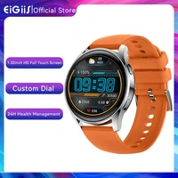eigiis smart watch women men full touch fitness tracker blood pressure smart clock waterproof women smartwatch for xiaomi