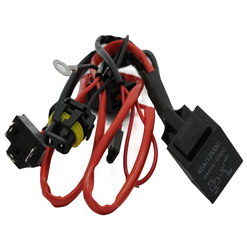 12V35W 55W мотоциклетная проводная группа H4 ксеноновая лампа с двойной линзой