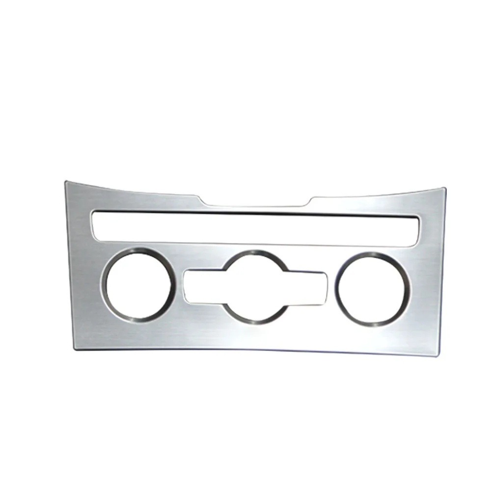 

Для VW PASSAT B7 матовая алюминиевая рамка панели кондиционера CD рамка экрана пепельница крышка пластина переключения гандбола рамка 3AA