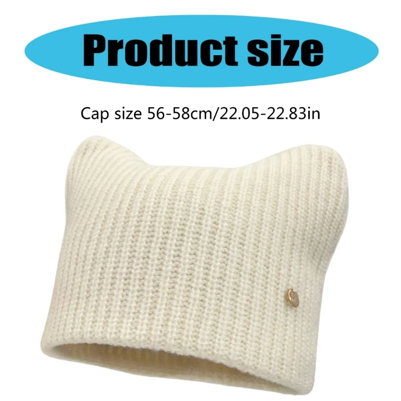 652F кошачьи уши Shpe шляпа для взрослых и подростков ручной работы полая дышащая