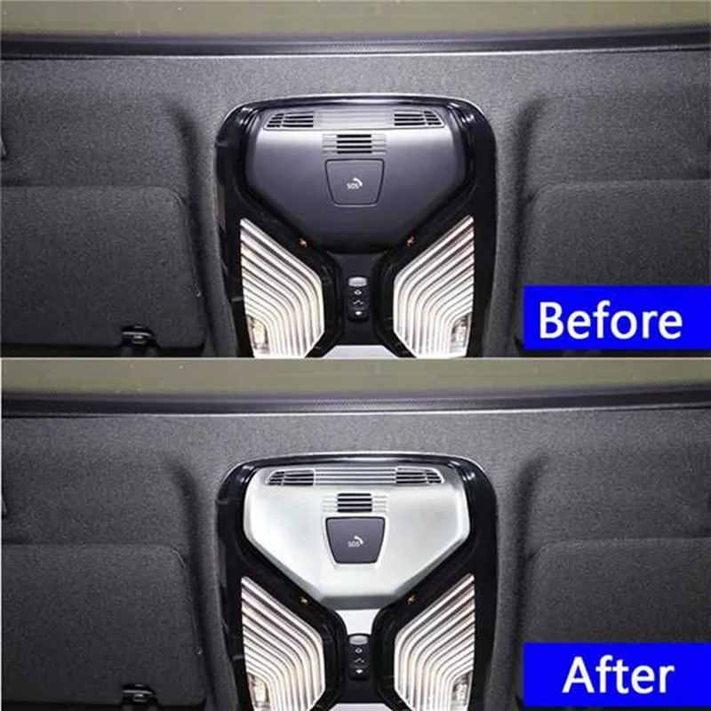 Передняя лампа для чтения из углеродного волокна накладка на панель 5 6 серии GT/X3/X4