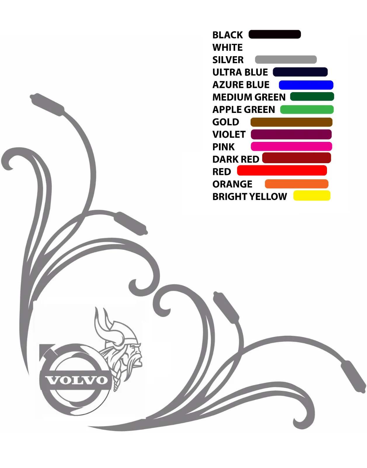 

Для грузовика x2 Volvo декоративные стикеры на окна graphics FH FM FMX FH500 15 цветов на выбор