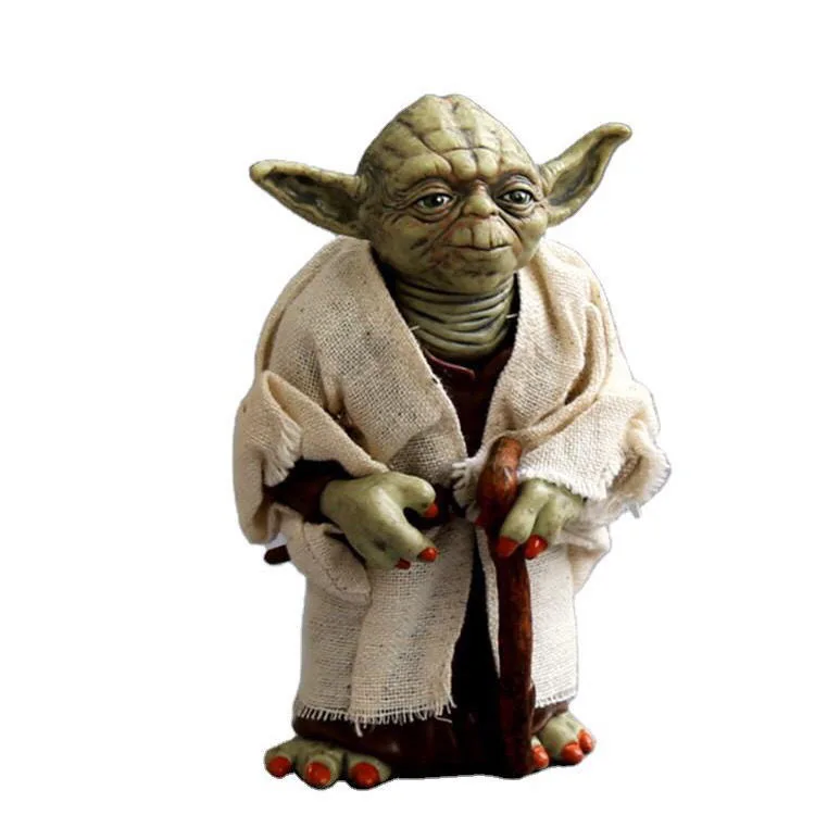 

Disney Star Wars 12cm Toy Master Yoda Darth PVC Action Figure Anime Figures Collection Dolls mini Toy model for children gift
