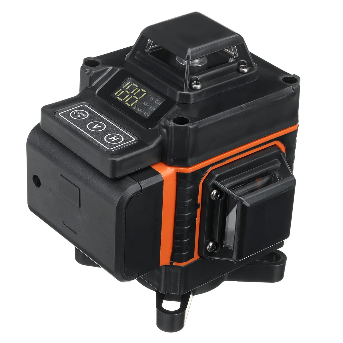 Лазерный уровень самонивелирующийся 16 линий 4d-зеленый лазер светодиодный