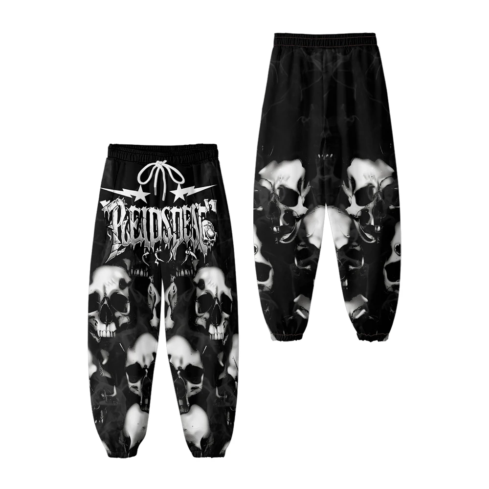 Новинка 2024 мужской тренд весна/осень простой спортивный стиль 3D принт дымчатый