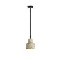 Modern Colored Cement Pendant Light Northern Europe Modern Indoor Lighting Parlor Study Kitchen Hanging Lamps Bar LED Lights CCC