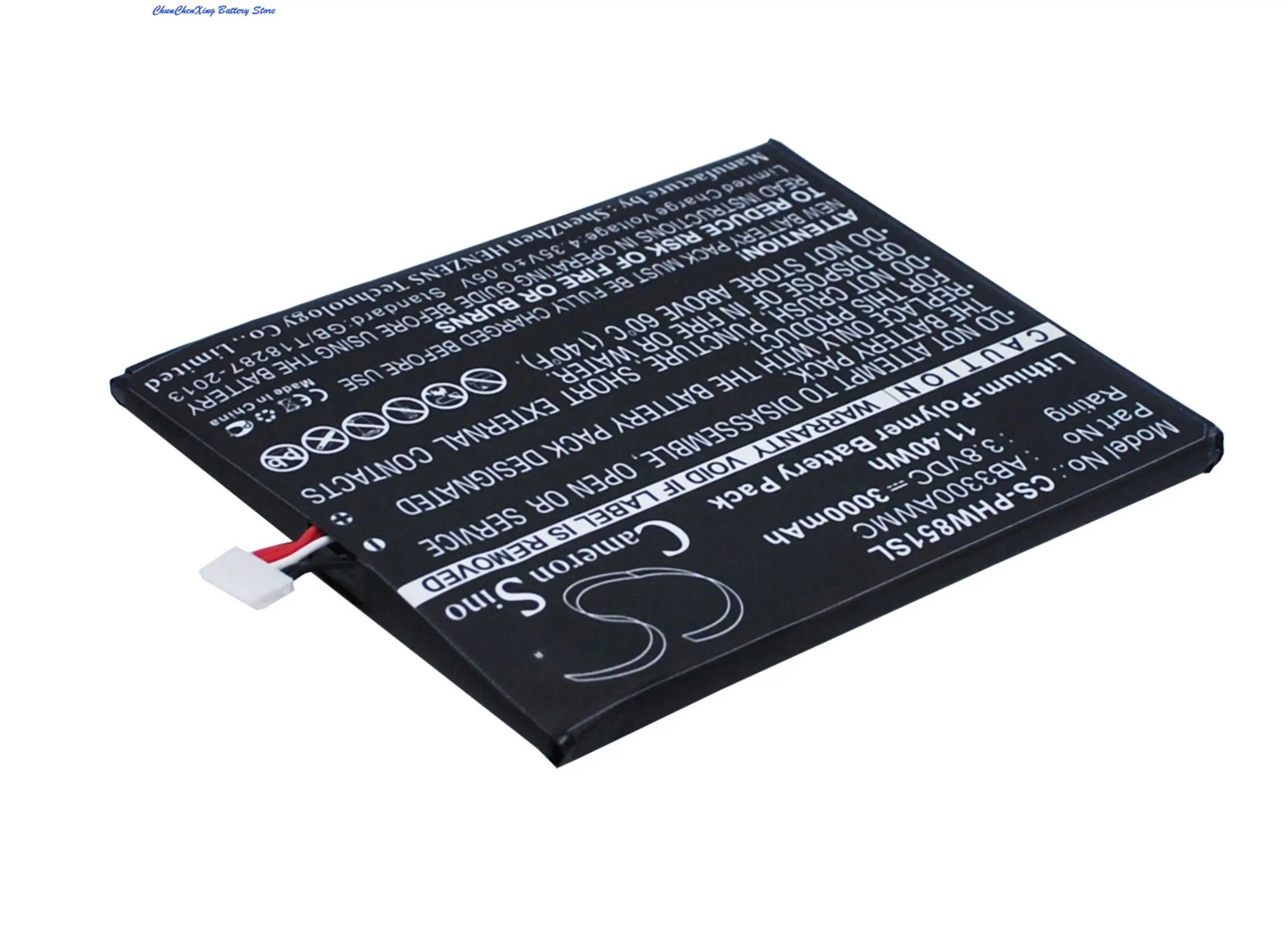 Cameron Sino High Quality 3000mAh Battery AB3300AWMC for Philips W8510 Xenium | Mobile Phone Batteries