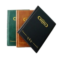 pu leather album for coins 10 sheets stamp album 250120 pockets coin collection book for commemorative badges tokens home album
