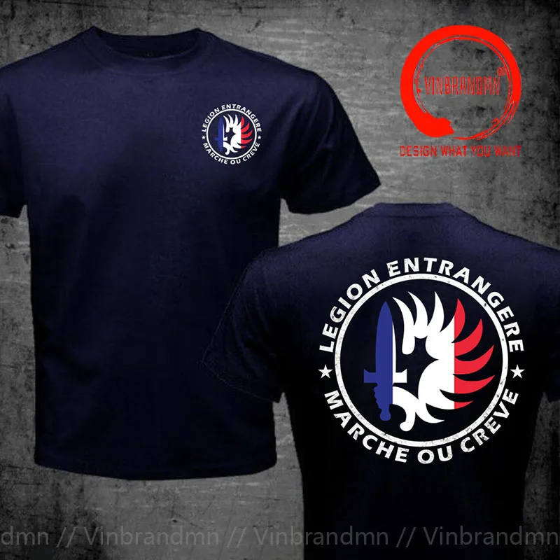 Футболка мужская с надписью Легион французский иностранный