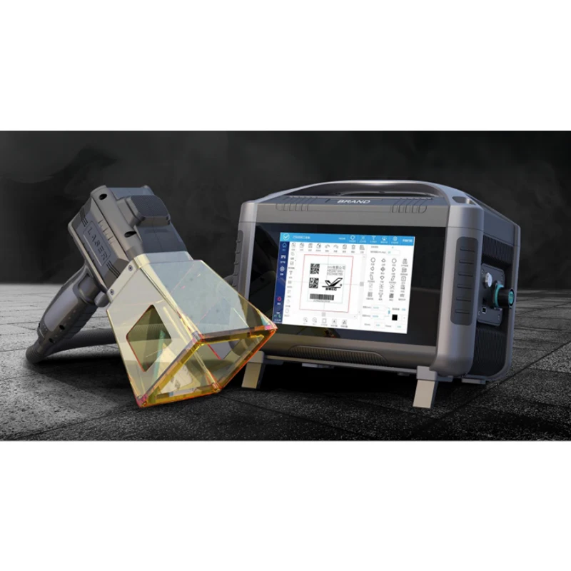 Усовершенствованная ручная лазерная маркировочная машина для лазерной