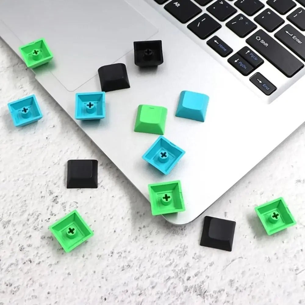 DIY DSA колпачок для клавиатуры с несколькими цветами без гравировки клавиши