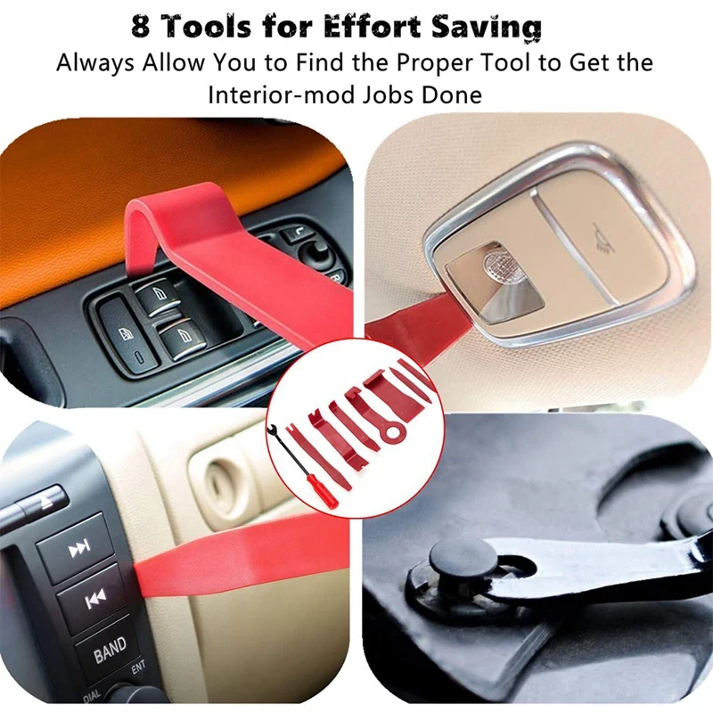 Набор инструментов для снятия автомобильной отделки комплект 8 удаления аудио