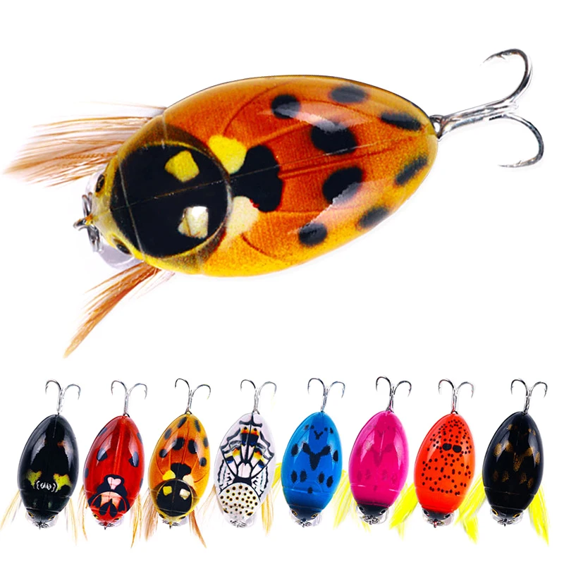 

1pc 3.8cm-4g-8# Floating Fishing Bait 3D Eyes Bright Color Anti Corrosion Minnow Bait Fishing Accessory