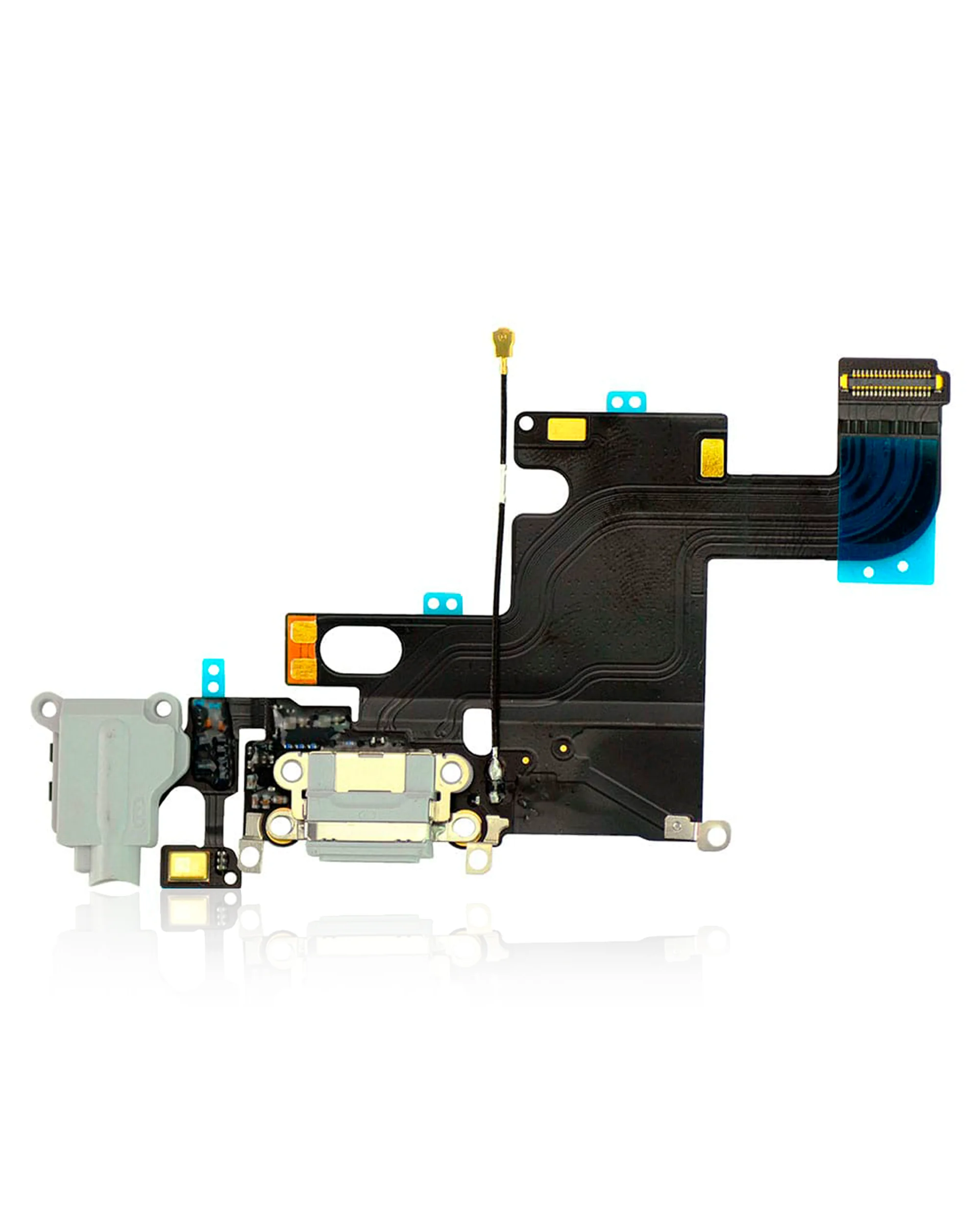 

Charging Port Flex Cable With Microphone And Headphone Audio Jack Replacement For IPhone 6 (Aftermarket) (Gold)
