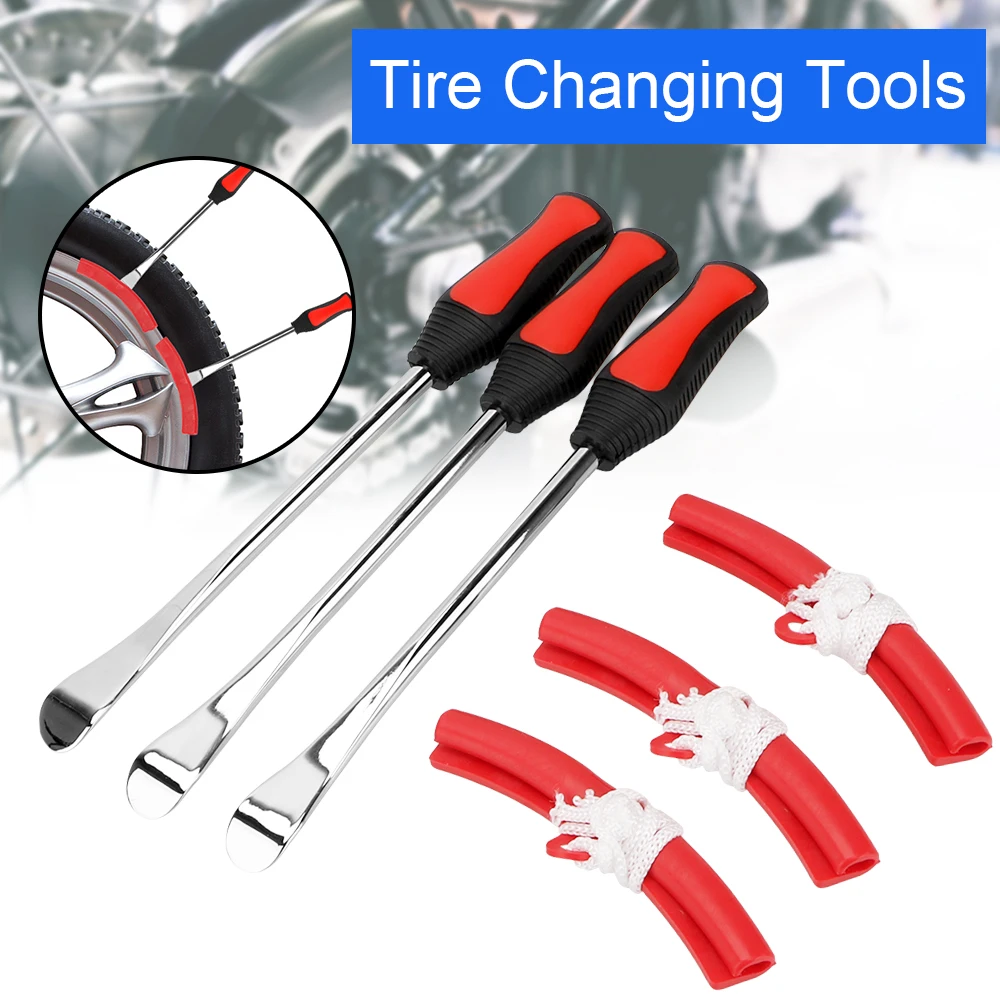 

Auto Spoon Tire Kit Motorcycle Bicycle Tire Changing Levers Professional Tire Repair Tool Tire Changing Lever Tools