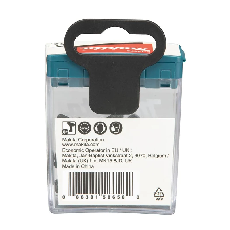 Makita E-12376 ударная черная PZ2 25 мм C-образный хвостовик широко используемая отвертка